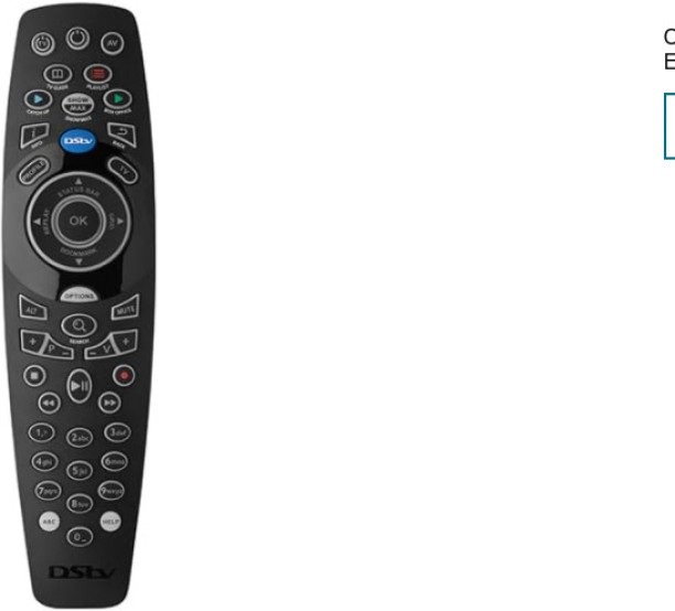Dstv A7 Explora Remote Dstv Remote Controller