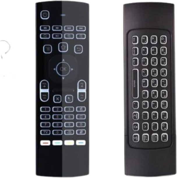 Supetr electronics XF0755 MX3 Backlight Air Mouse Smart 2.4G Remote Control With Wireless Keyboard T.V Remote Controller