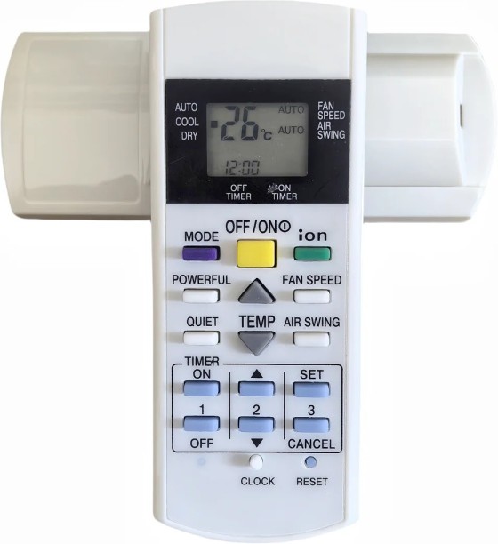 LAHDEK Remote Control for A75C2600 A75C2606 A75C2608 A75C2565 A75C3299 A75C2654 Air Conditioner Panasonic Remote Controller