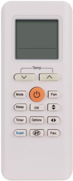 ewube RG70A/BGEF Replacement Remote Control Compatible with Air Conditioner RG70A/BGEF, RG70A, BGEF, RG70C/BGEF, and other Midea AC units using the same remote series. Remote Controller
