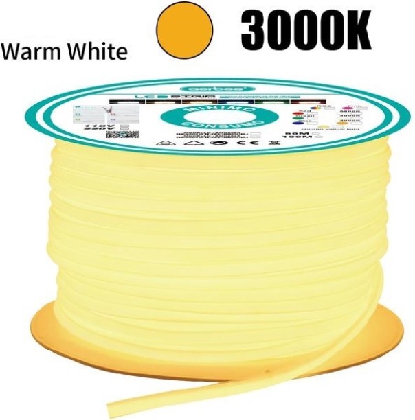 Aerbes 28800 LEDs 100 m White Steady Strip Light