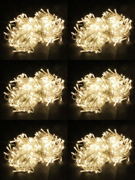 HappyDeals 100 LEDs 10 m Yellow Colour Changing Christmas Tree Light