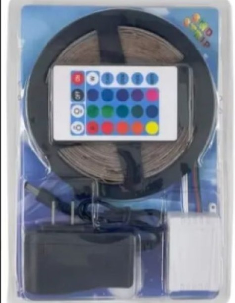 INE 5 LEDs 8 cm Multicolour Colour Changing Strip Light