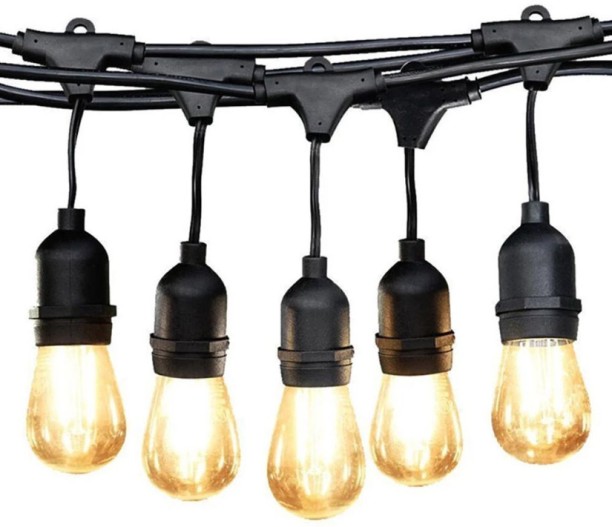 BLD 20 LEDs 20 m Yellow, Transparent Steady, Flickering String Light