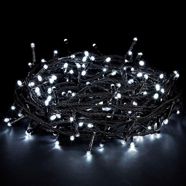 SUPER E 1 LEDs 20 m White Steady String Light