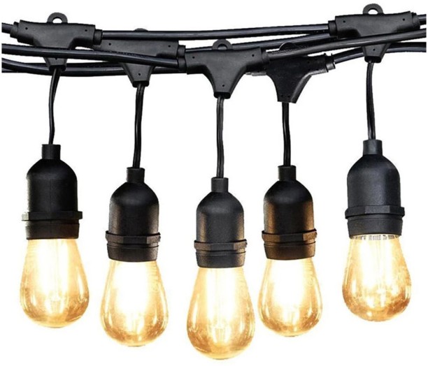 HA SA 20 LEDs 10 m Yellow, Transparent Steady Bulb Light