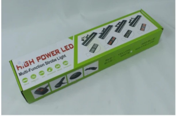 VELLOR 12 LEDs 40 cm Multicolour Flickering Strip Light