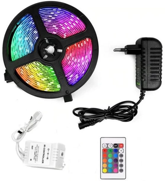 WOODLY 300 LEDs 5 m Multicolour Colour Changing Bell Light