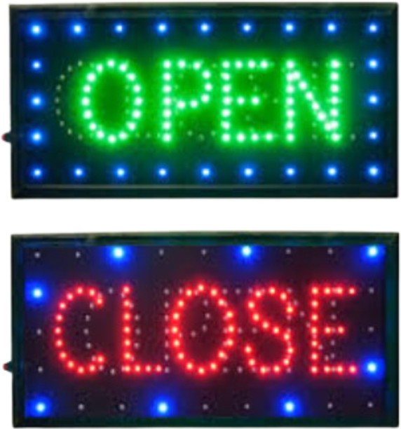 Generic 1 LEDs 40 cm Multicolour Steady Box Light