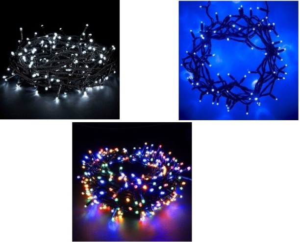 Generic 200 LEDs 20 m Multicolour Flickering Bulb Light