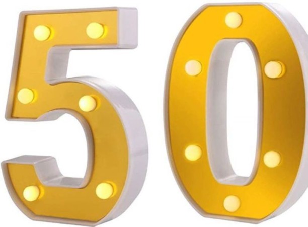 INV 11 LEDs 22 cm Gold Steady Clip Light