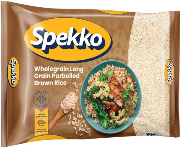 Spekko Wholegrain Long Grain Brown Rice Brown Long Grain Rice (Parboiled)