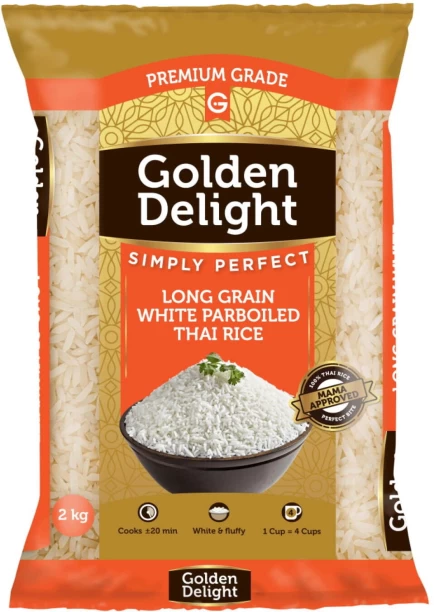 Golden Delight  Thai rice Long Grain Rice (Parboiled)