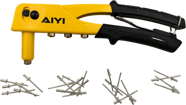AIYI Heavy Duty Hand Rivet Gun with 40 Rivets AY286-014 Steel Rivet