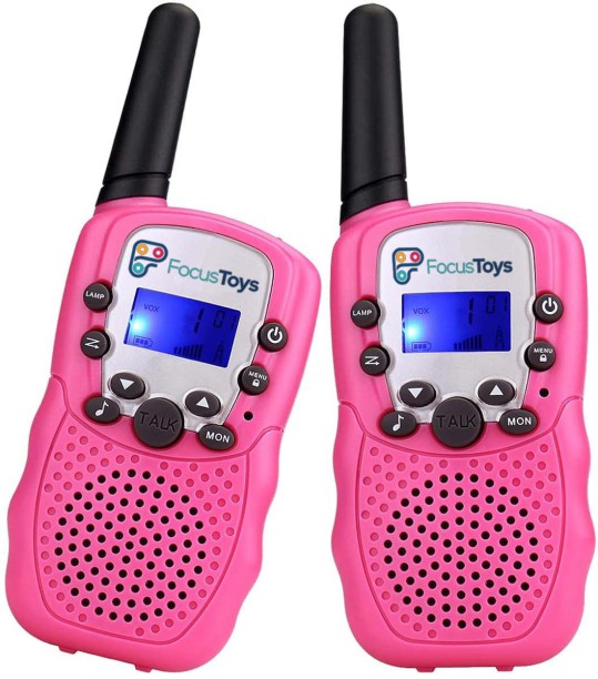FocusToys Long-Range Walkie Talkie Set Role Play Toy