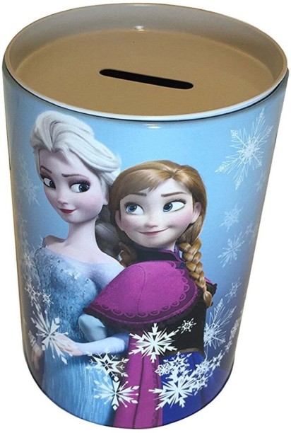 Disney Frozen Tin Coin Bank Role Play Toy