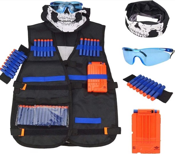 Tactical Vest Kit for Nerf Guns N-Strike Elite Series Role Play Toy