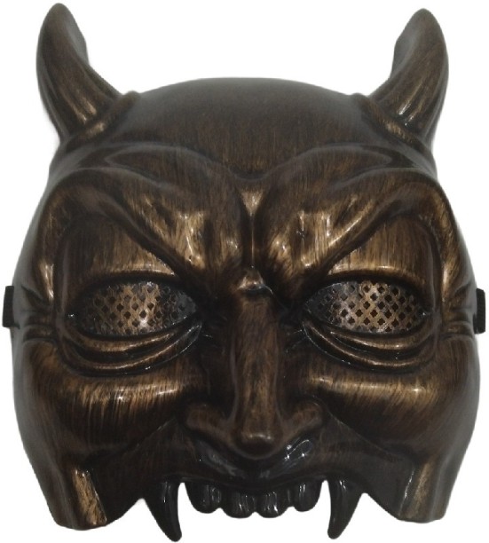 Umlozi Goblin Gold Dress Up Mask With Elastic Band Role Play Toy