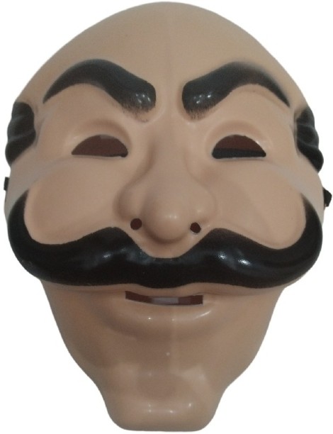 Umlozi Mr Robot Inspired Fancy Dress Mask With Elastic Role Play Toy