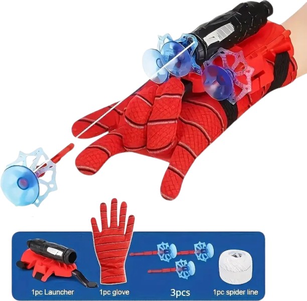 Egorip Spider Hero Wrist Mounted Web Launcher Glove Role Play Toy