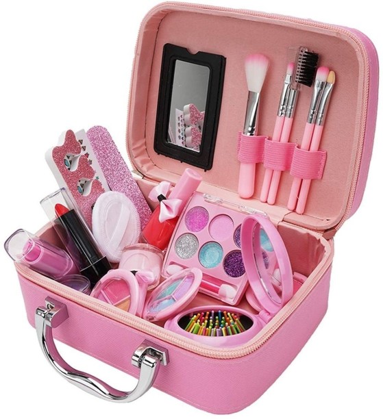 lilhe Kids DIY Cosmetics Makeup Set Role Play Toy