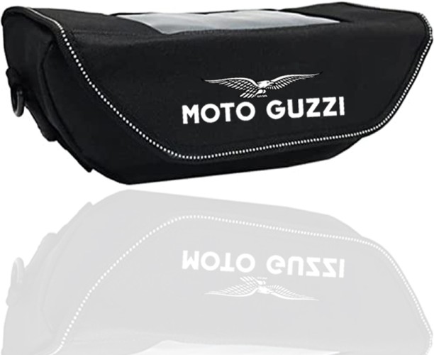 MOTO GUZZI (Black)For Moto Guzzi V85TT V9 Roamer / Bobber / V85 TT / V7 Stone / Motorcycle accessory handle waterproof bag storage travel kit mobi Roof Box