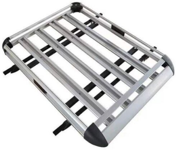 Prime Mart 140 X 100 Double Aluminum Alloy Square Tube Car Roof Rack