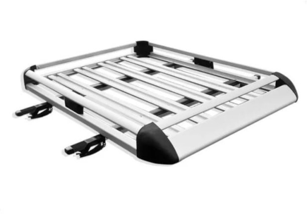 A2Z Double Aluminum Alloy Square Tube Roof Luggage Rack 140cm x 100cm Roof Rack