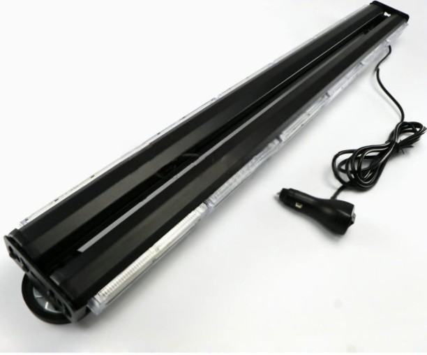 EJC WHITE 90CM DOUBLE SIDED ROOF-TOP FLASHING LIGHT BAR-FOR SECURITY VEHICLES Roof Rack