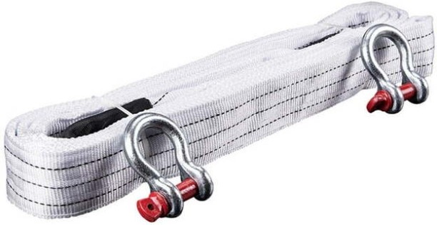mixbox 18 Tons Heavy Duty Tow Rope with D Ring Shackle - 5m Twisted Rope