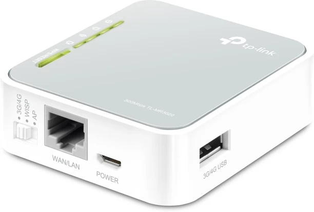 TP-Link Portable 3G/4G Wireless N Router - Only 3/4G Dongle Support 300 Mbps 4G Router