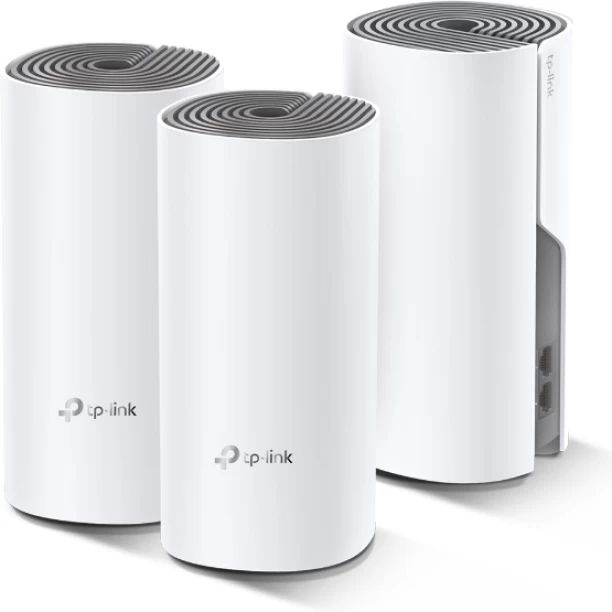 TP-Link Deco E4 (3-Pack) AC1200 Whole-Home Mesh Wi-Fi System 1167 Mbps Mesh Router