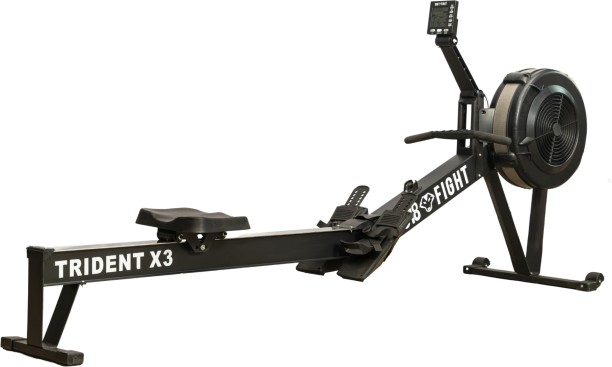 1818 Fight Trident X3 Commercial Air Rower - Air Resistance Fixed Rowing Machine