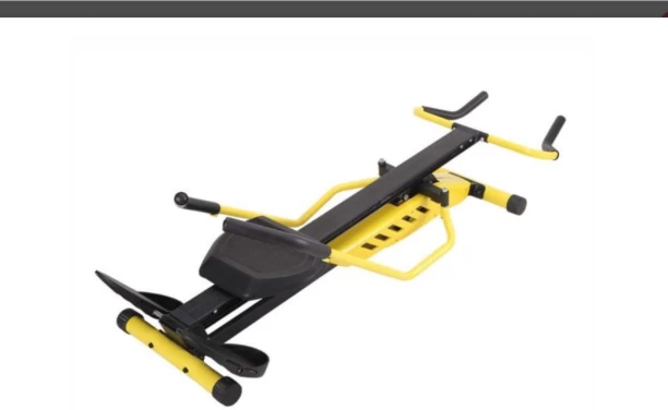 HHOME GYM Rowing Machine Household Silent Hydraulic Rower Fitness Equipment Foldable Rowing Machine