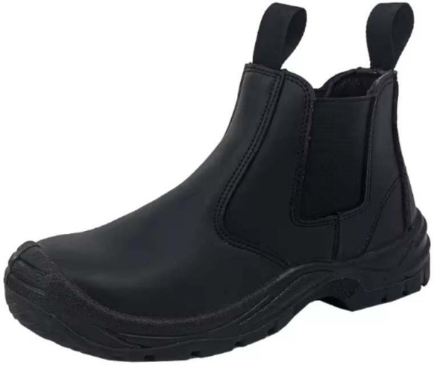 Better Shop Steel Toe Artificial Leather Safety Shoe