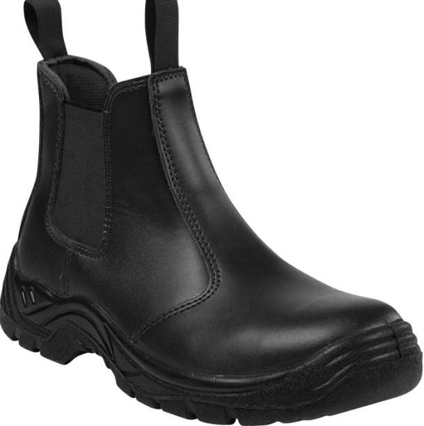 Chelsea Safety Boots Steel Toe Genuine Leather Safety Shoe