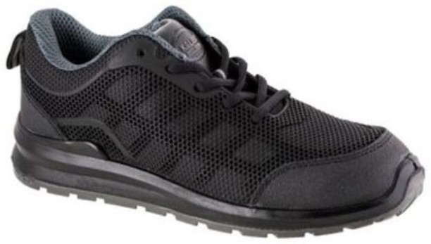 Kaliber Steel Toe Fabric, Genuine Leather Safety Shoe
