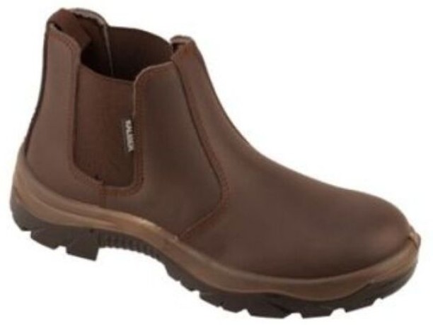 Kaliber Steel Toe Genuine Leather Safety Shoe
