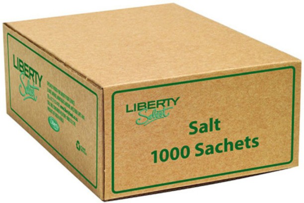 Liberty Select Salt Sachets 1g x 1000s Seasoned Salt