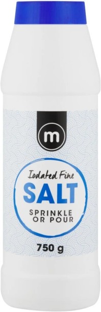 M Sprinkle Or Pour Iodized Salt