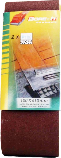 Orm Sanding Belt 100 X 610Mm 80Grit 2/Pack Ceramic Sandpaper