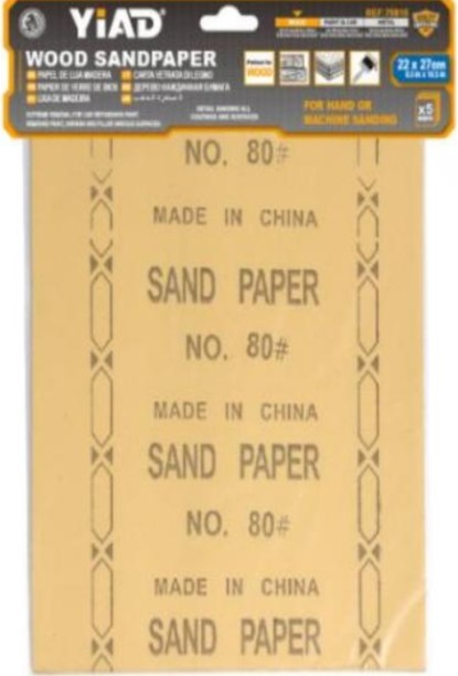 Yiad 51375 Aluminium Oxide Sandpaper