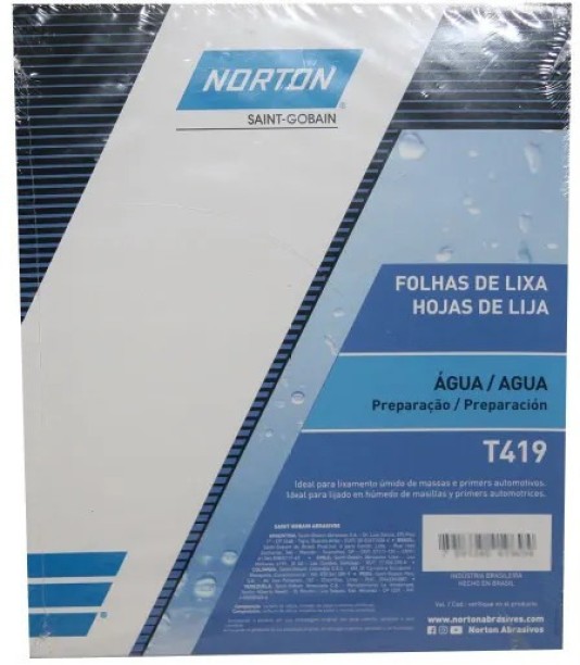 Norton P400 Waterpaper Silicon Carbide Sandpaper