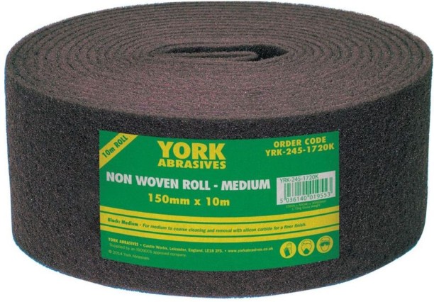 York 150Mmx10M Non Woven Rollmedium Alumina-zirconia Sandpaper
