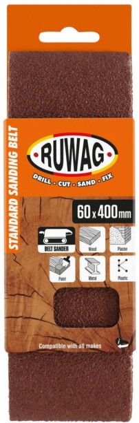 Ruwag Belt Sand Paper Aluminium Oxide Sandpaper