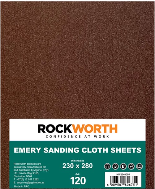 Rockworth NA Aluminium Oxide Sandpaper