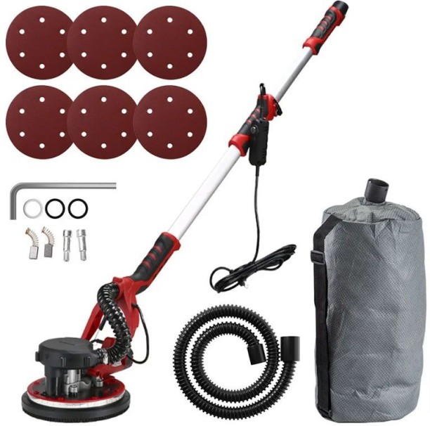 MS 1390W Electric Drywall Sander 225mm Wall Grinding Machine 225 mm Sander Polisher