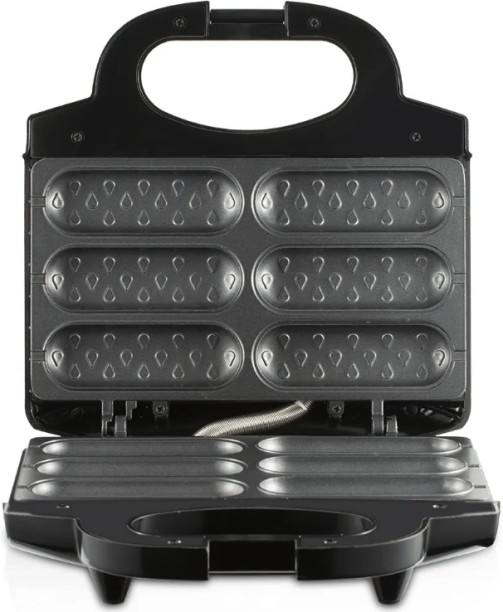 RAF Corn Dog Maker Machine 750w Uniform Heat Non Stick Coating Double Sided Heating Electric Roti Maker