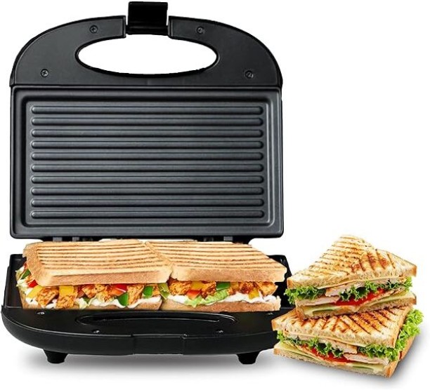Ackiliss Sandwich Maker/ Toaster- 2 Slice Electric Waffle
