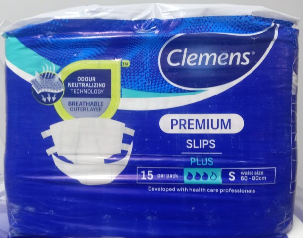 Clemens Adult Slip Diapers - Small Ssize Sanitary Pad